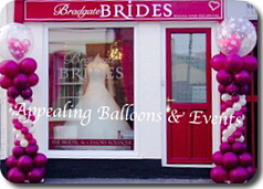 Bridal shop front